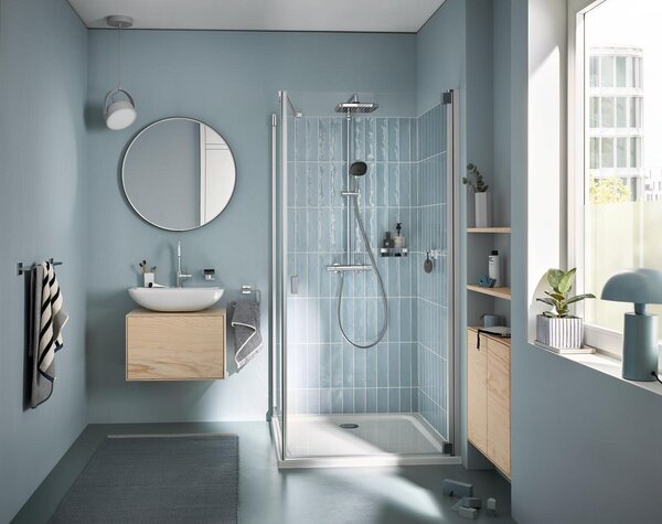 GROHE Vitalio Comfort 250 - Sprchový systém s termostatem na zeď, chrom 26696001