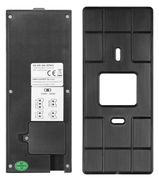 Videozvonek ORNO OR-VID-MA-1079/B, XIRAN, 8" LCD FHD RFID, Tuya Smart