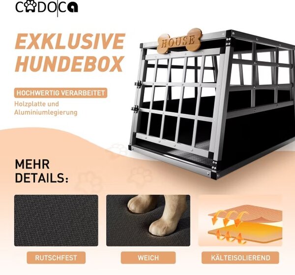 Přepravní hliníkový box pro psy M 108166