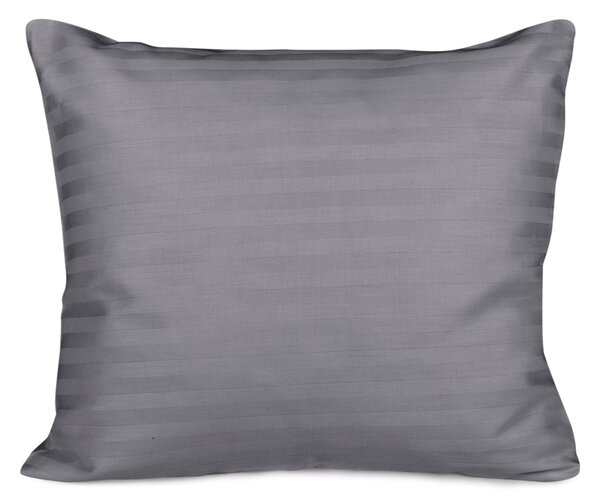 SATÉNOVÝ POVLAK NA POLŠTÁŘ CIZGILI ANTHRACITE 70X80 CM EXCLUSIVE ANTRACITOVÁ