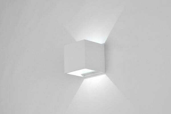Nástěnné svítidlo White 4Bloq (LMD)