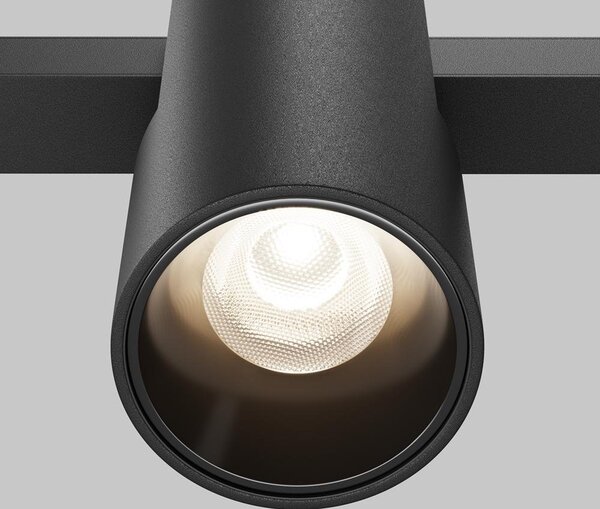 M TR122-4-7W-DS-B Svítidlo pro kolejnicový systém Alfa 7W nastavitelná bílá 410lm černý hliník stmívatelné Bluetooth Exility - MAYTONI