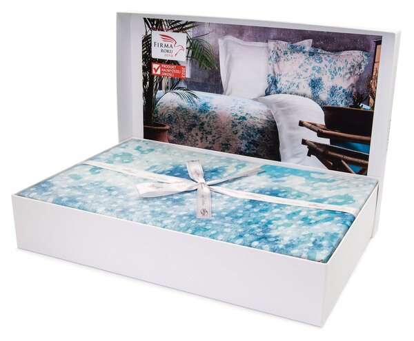 SATÉNOVÉ LOŽNÍ POVLEČENÍ LUXURY PREMIUM BELIZE 160X200 CM, 2KS 70X80 CM VZOROVANÉ