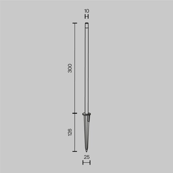 Venkovní svítidlo Spear 3000K 1W IP 65 O441FL-L1GF3K - MAYTONI