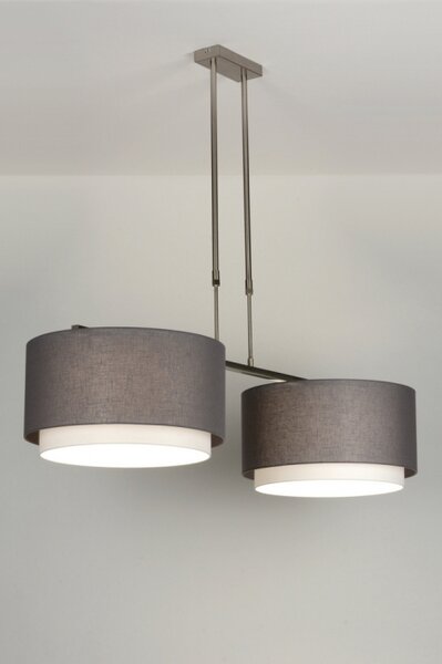 Závěsné designové svítidlo Napolitana Grey Duo Distinque (LMD)