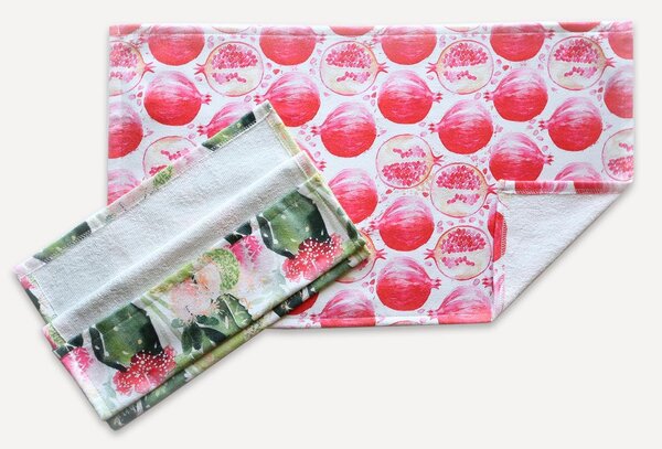 KUCHYŇSKÉ UTĚRKY MS HOME TROPICAL FRUITS SADA 2 KS 38X60 CM VZOROVÁNO