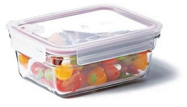 GLASSLOCK SKLENĚNÁ NÁDOBA DO MIKROVLNNÉ TROUBY 460 ML
