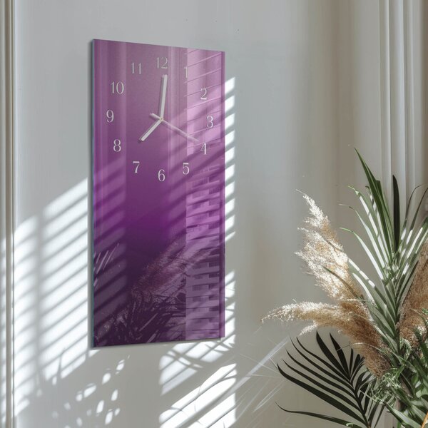 Skleněné hodiny vertikální Materiál zsppb-30x60-00080337