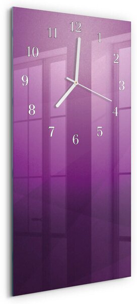 Skleněné hodiny vertikální Materiál zsppb-30x60-00080337