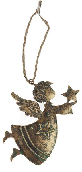 Anděl k zavěšení K3498 - 7 × 0,5 x 9 cm