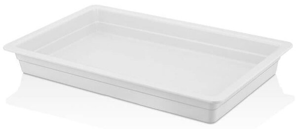 KULSAN MELAMÍNOVÁ GASTRO MISA 53X32,5X6,5CM BÍLÁ