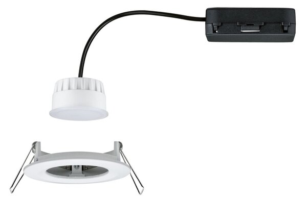 P 92447 LED vestavné svítidlo Nova Coin IP44 kruhové 78mm měnitelná bílá 6W 230V bílá mat hliník - PAULMANN