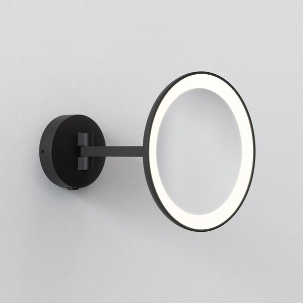AST 1373022 Nástěnné zrcadlo Mascali Round LED matná černá - ASTRO Lighting