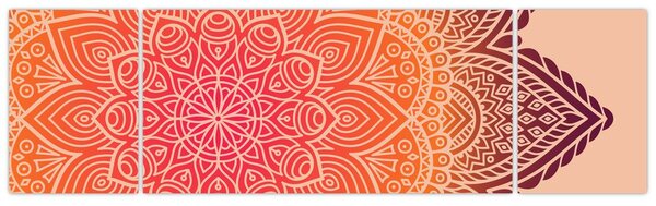 Obraz - Mandala umění (170x50 cm)