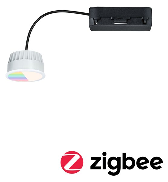 P 92452 LED Modul vestavné svítidlo RGBW Coin 50mm Coin 6W 230V stmívatelné 2200 - 6500K satén - PAULMANN