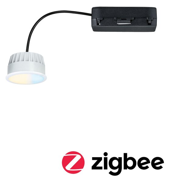 P 92451 LED Modul vestavné svítidlo měnitelná bílá Coin 50mm Coin 6W 230V stmívatelné 2200 - 6500K satén - PAULMANN
