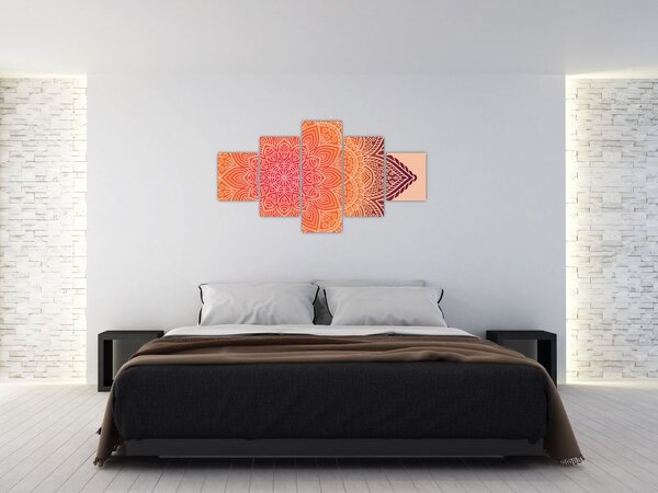 Obraz - Mandala umění (125x70 cm)