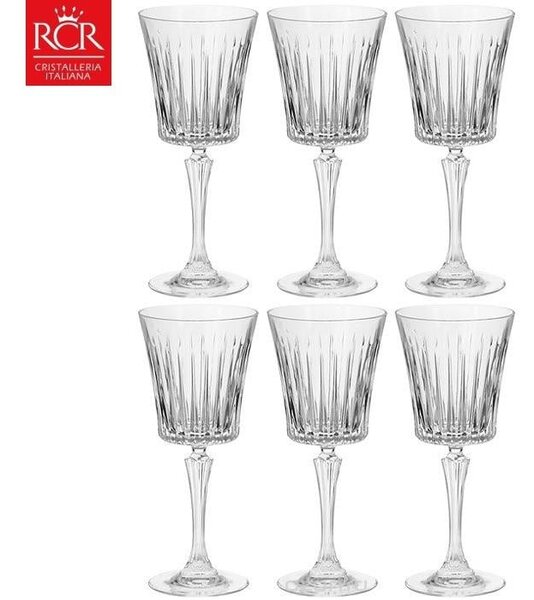 RCR TIMELESS SKLENICE NA VÍNO 300ML SADA 6 KS