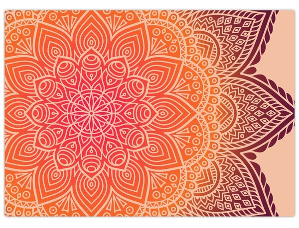 Obraz - Mandala umění (70x50 cm)