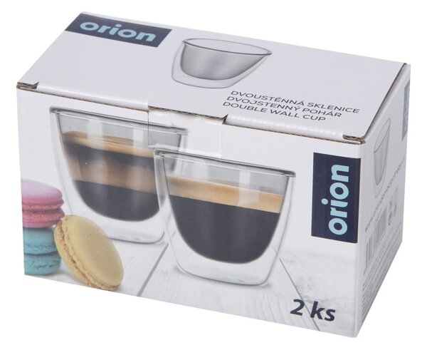 Skleněné hrnky na espresso v sadě 2 ks 110 ml – Orion
