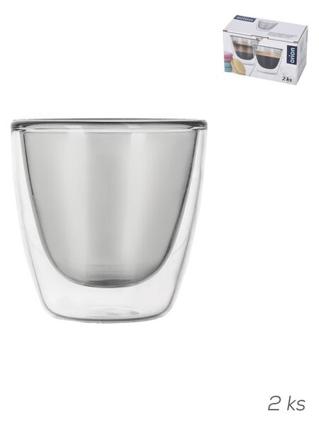 Skleněné hrnky na espresso v sadě 2 ks 110 ml – Orion