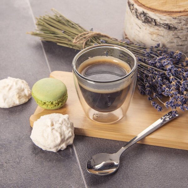 Skleněné hrnky na espresso v sadě 2 ks 110 ml – Orion