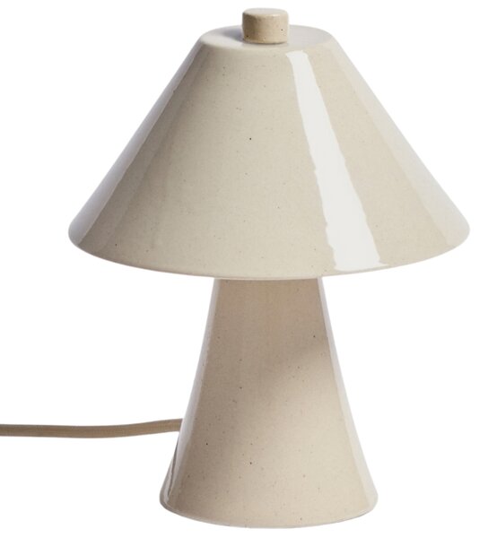 Kave Home Béžová stolní lampa Ceren 21 cm