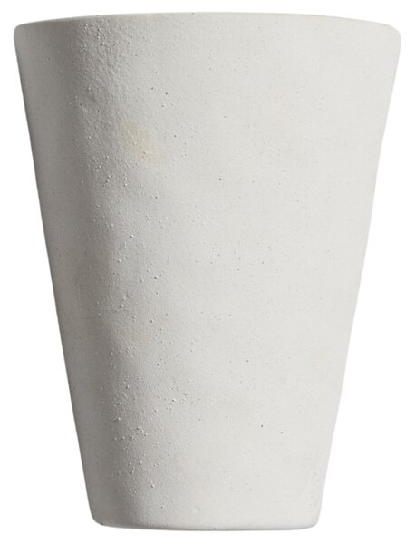 Kave Home Bílé keramické nástěnné světlo Ceren 14 cm