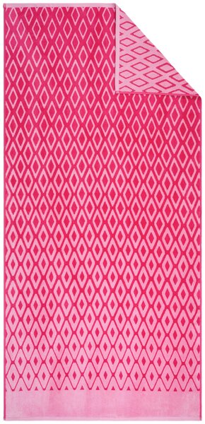 OSUŠKA NA PLÁŽ, 90/180 cm, růžová, pink Esposa - Plážové osušky