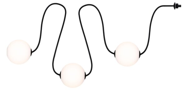 P 94913 Solární LED světelný řetěz Taina prodlužovací sada IP67 3000K 1,71m černá - PAULMANN