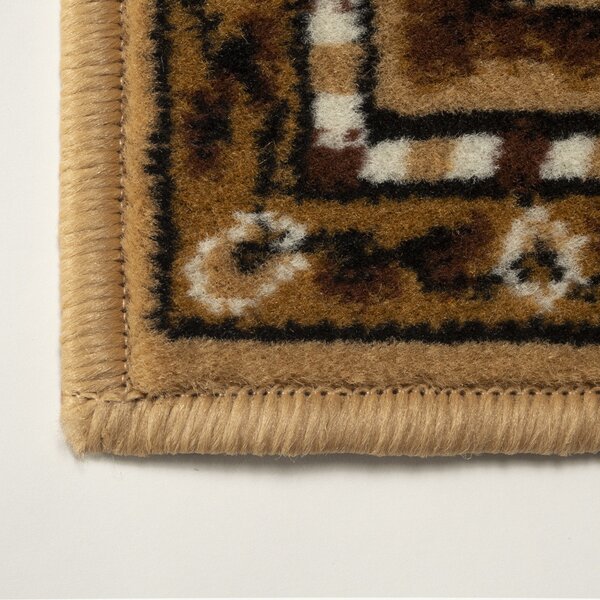 Alfa Carpets, Běhoun na míru TEHERAN T-102 beige, šíře 100 cm, béžová, chodba / předsíň