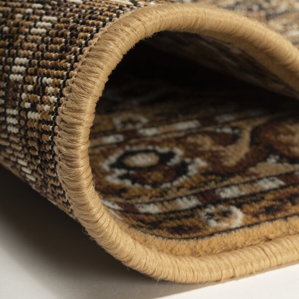 Alfa Carpets, Běhoun na míru TEHERAN T-102 beige, šíře 100 cm, béžová, chodba / předsíň