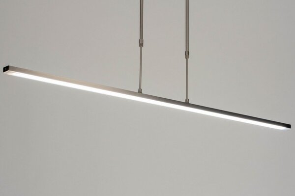 Závěsné designové LED svítidlo Lineo Deluxe Silver (LMD)