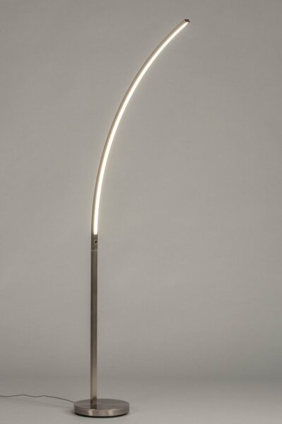 Stojací designová lampa Silver Ferdinand (LMD)