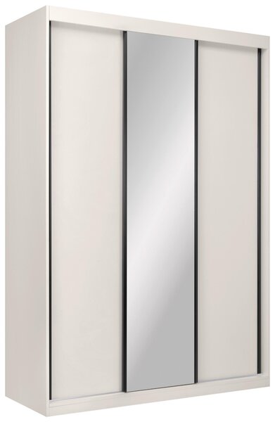 ŠATNÍ SKŘÍŇ S POSUVNÝMI DVEŘM, kašmírová, 150/215/59,5 cm P & B - Šatní skříně, Online Only