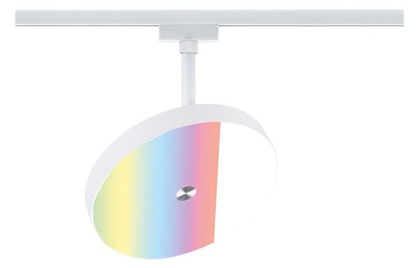 P 95689 URail lištový spot Smart Home Zigbee 3.0 Hildor RGBW 7,5W RGBW+ stmívatelné 230V bílá - PAULMANN