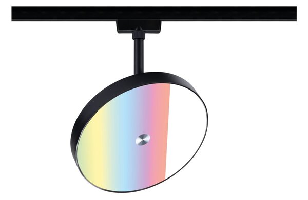 P 95690 URail lištový spot Smart Home Zigbee 3.0 Hildor RGBW 7,5W RGBW+ stmívatelné 230V černá mat - PAULMANN