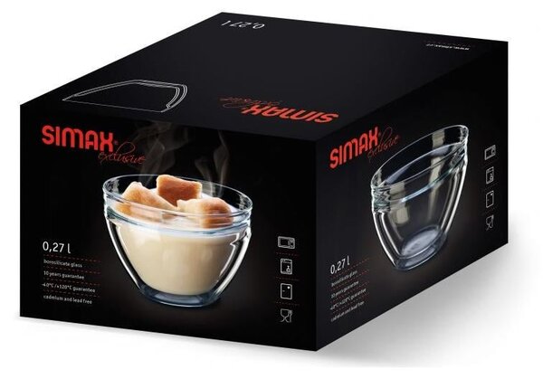 SIMAX MISKA S DVOJITOU STĚNOU 270 ML