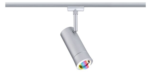 P 95691 URail spot Smart Home Zigbee 3.0 Tarie RGBW 4,5W RGBW+ stmívatelné 230V matný chrom - PAULMANN