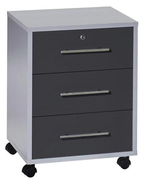POJÍZDNÝ KONTEJNER, 44/58/40 cm MID.YOU - Online Only kancelářský nábytek, Online Only