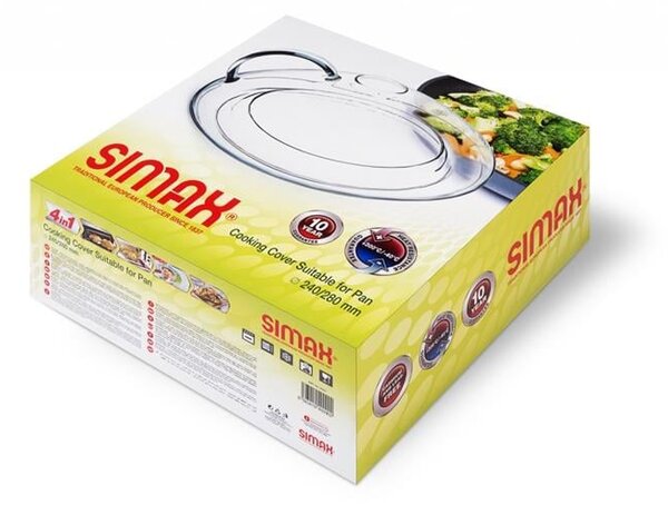 SIMAX VÍKO S RUKOJETÍ 28 CM / 24 CM BS