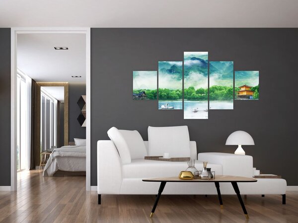 Obraz - Snová krajina (125x70 cm)