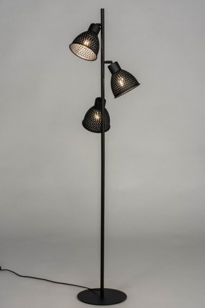 Stojací lampa Tyndall Nero (LMD)