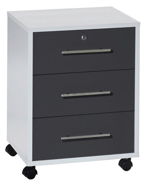 POJÍZDNÝ KONTEJNER, 44/58/40 cm MID.YOU - Online Only kancelářský nábytek, Online Only