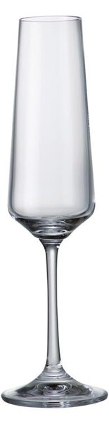 BOHEMIA CORVUS SKLENICE NA ŠAMPAŇSKÉ 160ML SADA 6 KS