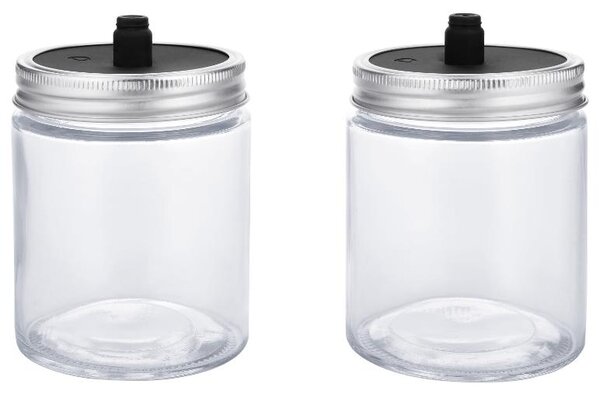 Silvercrest® Zavařovací sklenice / Fermentační sklenice / Skleněná těžítka (0,5 l, 2 kusy) (100409139002)