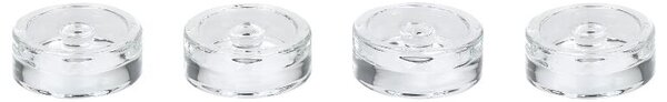 Silvercrest® Zavařovací sklenice / Fermentační sklenice / Skleněná těžítka (fermentační těžítka, 4 kusy) (100409139003)