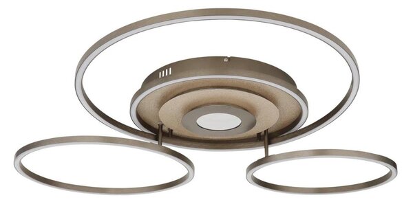 Globo 67824-60G - LED Stm stropní svítidlo MILES 60W/230V 80,8x99,2 cm hnědá+DO