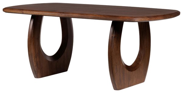 JÍDELNÍ STŮL, mangové dřevo, barvy vlašských ořechů, 200/76/100 cm Livetastic - Online Only jídelní stoly, Online Only
