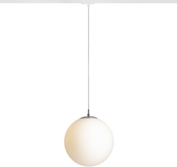 LUNA 30 pro jednookr. lištu opálové sklo/chrom 230V E27 15W - RED - DESIGN RENDL